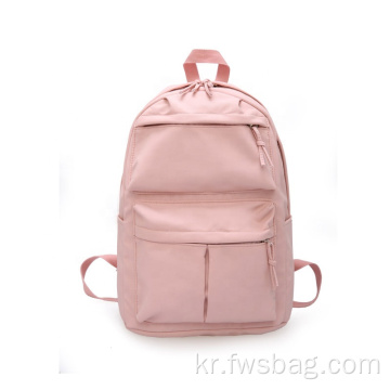 아름다운 다채로운 캔버스 어깨 학교 가방 배낭